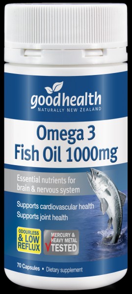 Omega 3 Fish Oil-1000mg-70s